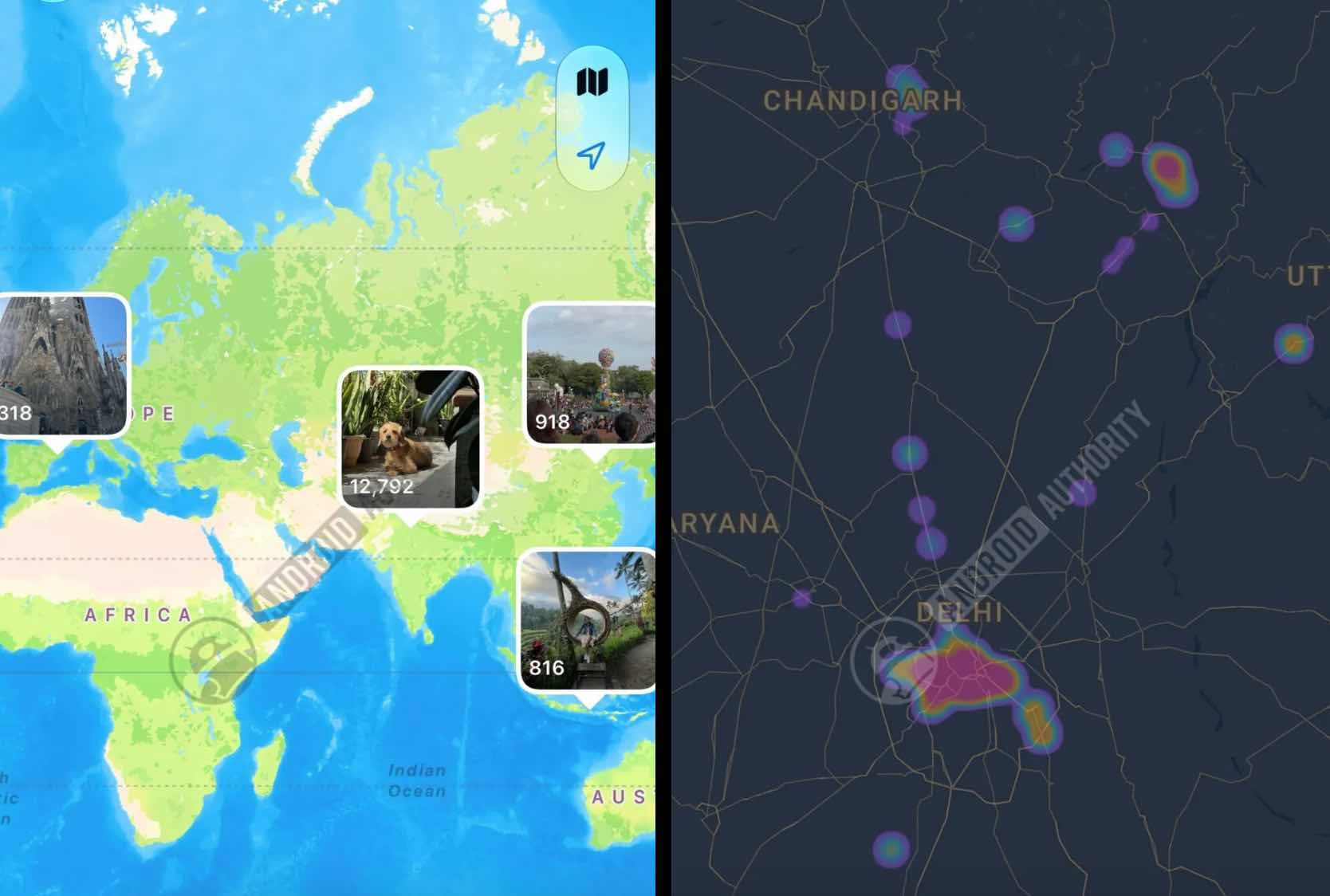 Google Photos - Demander a? Photos carte interactive