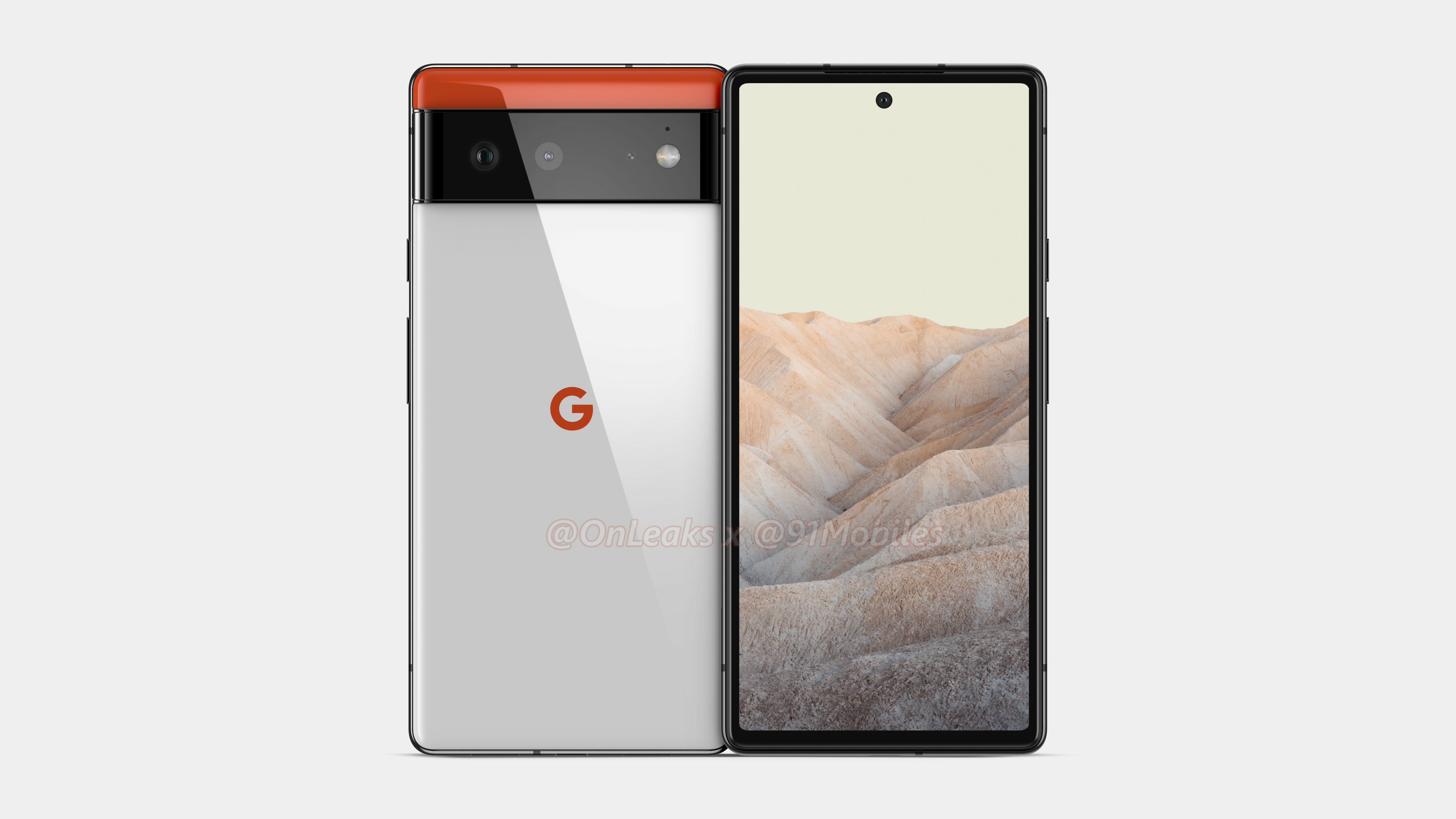 Google Pixel 6 : premiers rendus avec un design qui change