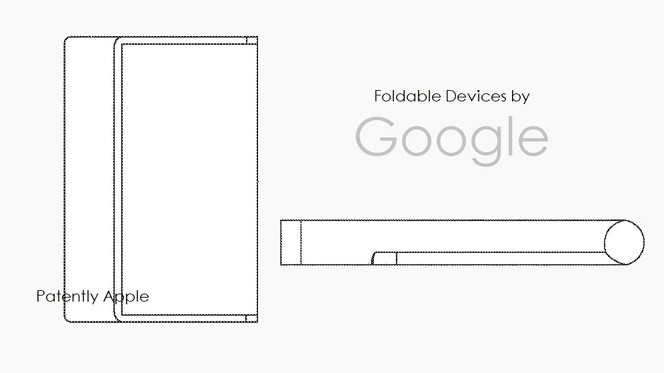 Google Pixel Fold brevet