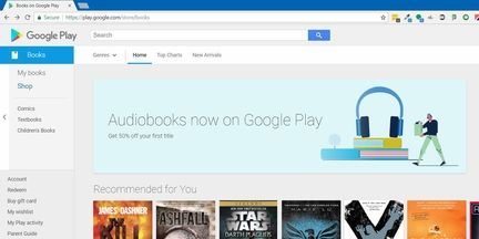 Google play livres audio