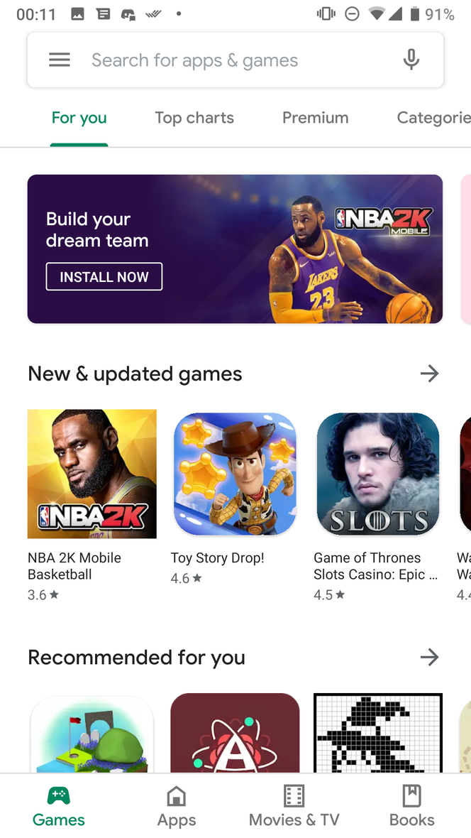 Google play store