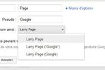 Google+-pseudo