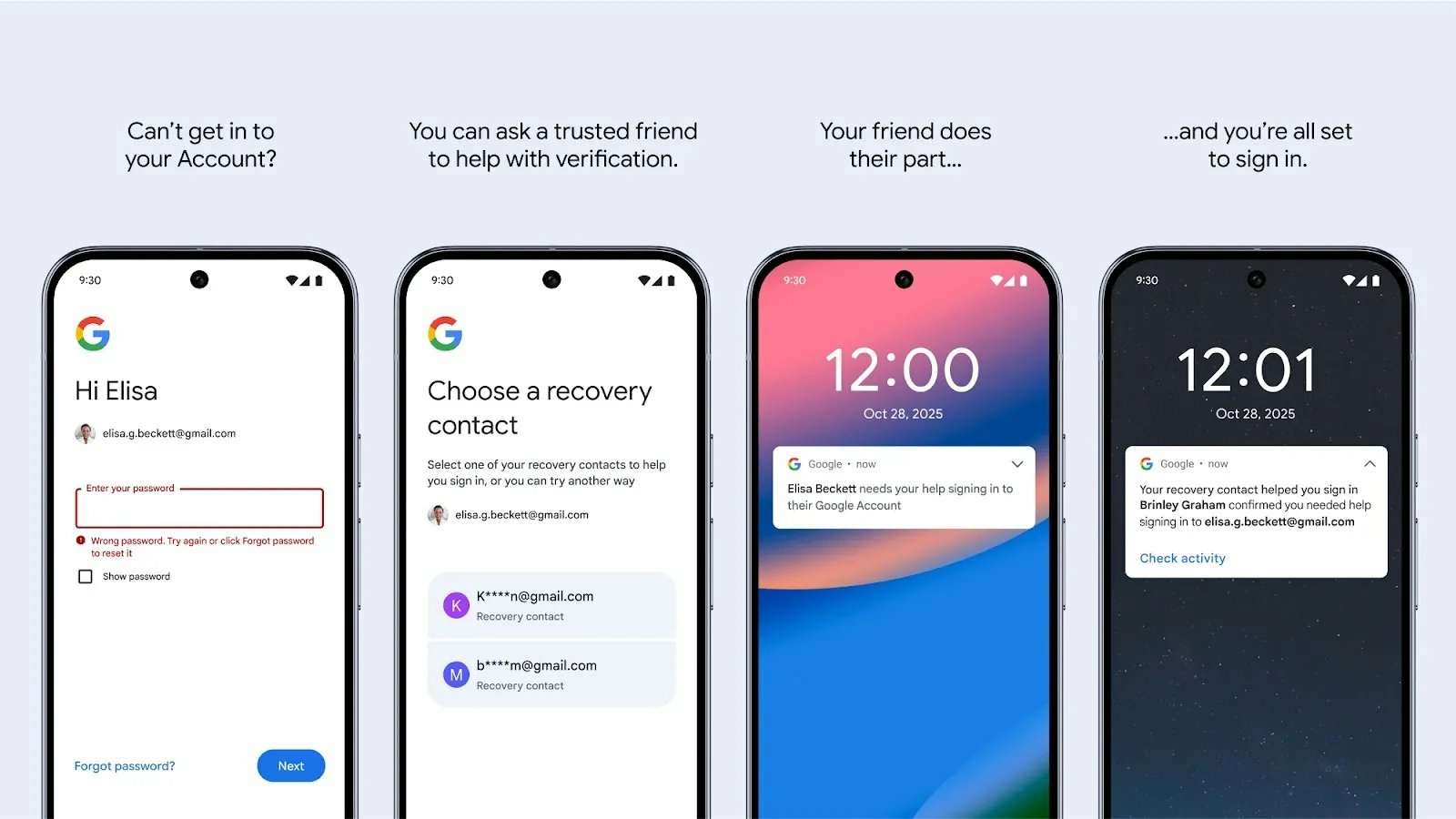 Google rÃ©cupÃ©ration compte ami 0