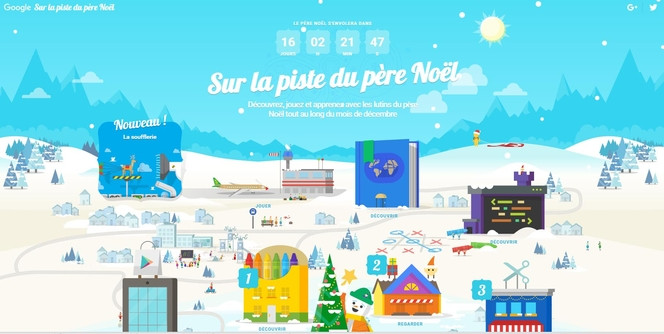 Google santa tracker