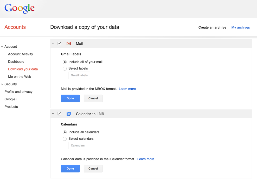 Google-Takeout-Gmail