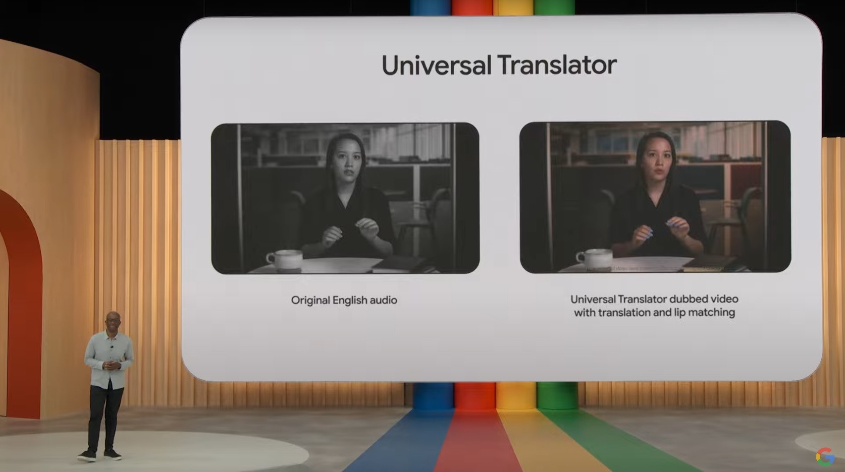 Google Universal Translator traduction