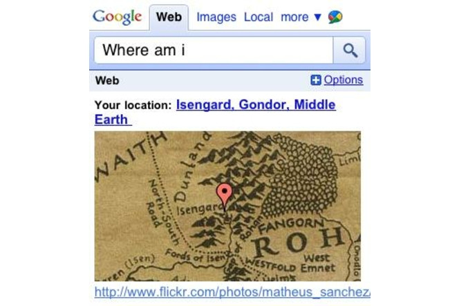 Google where am i