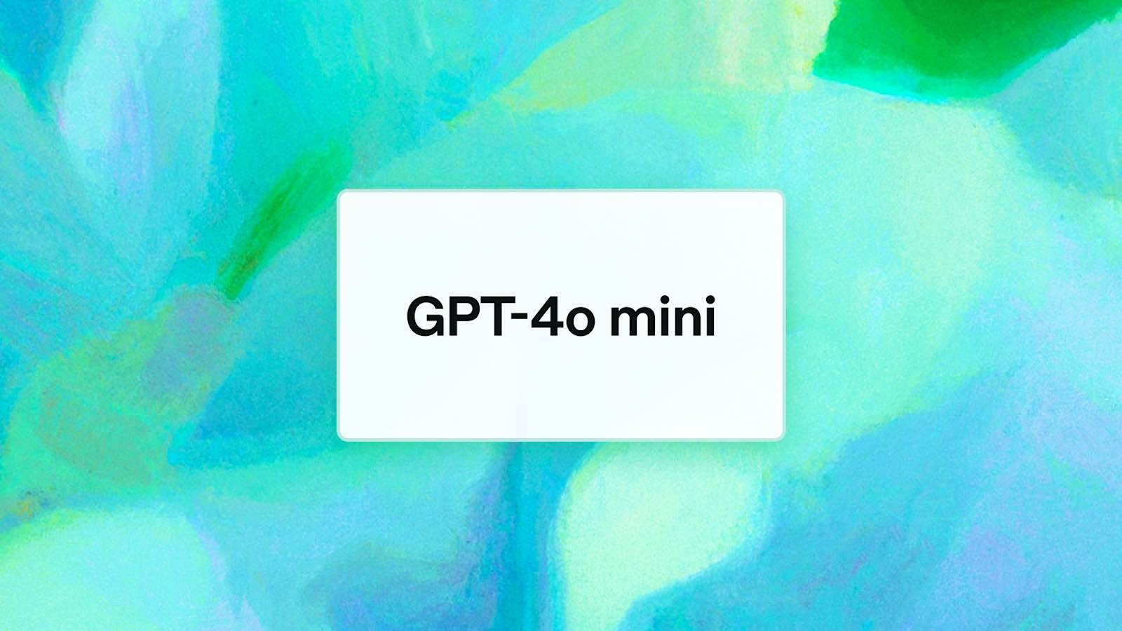 GPT-4o Mini