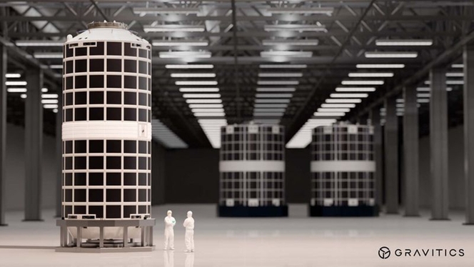 Gravitics porte satellite module spatial
