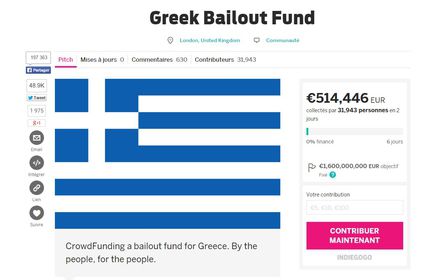 Grèce indiegogo