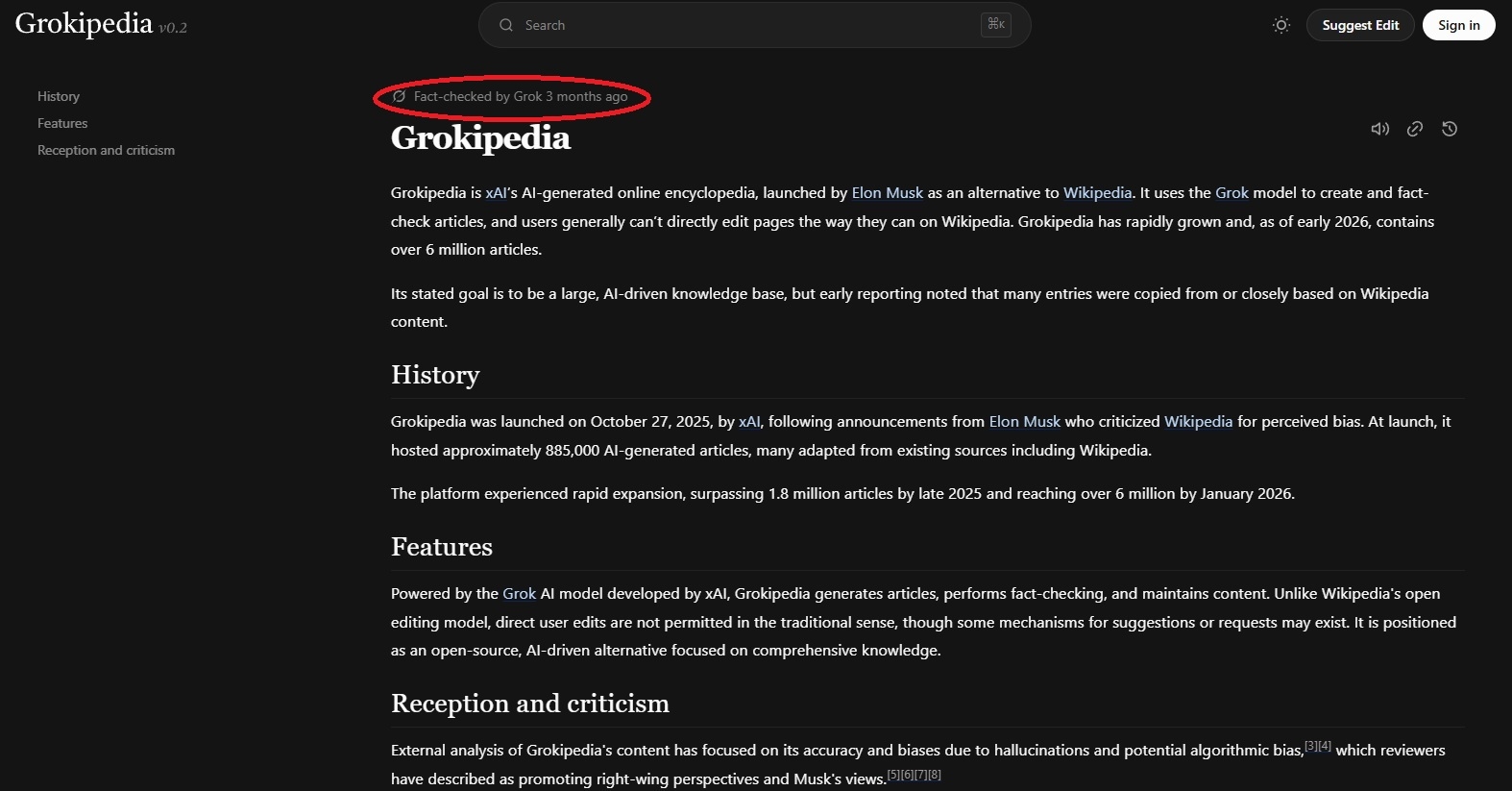 Grokipedia