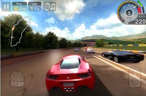 GT Racing Gameloft iPhone 01