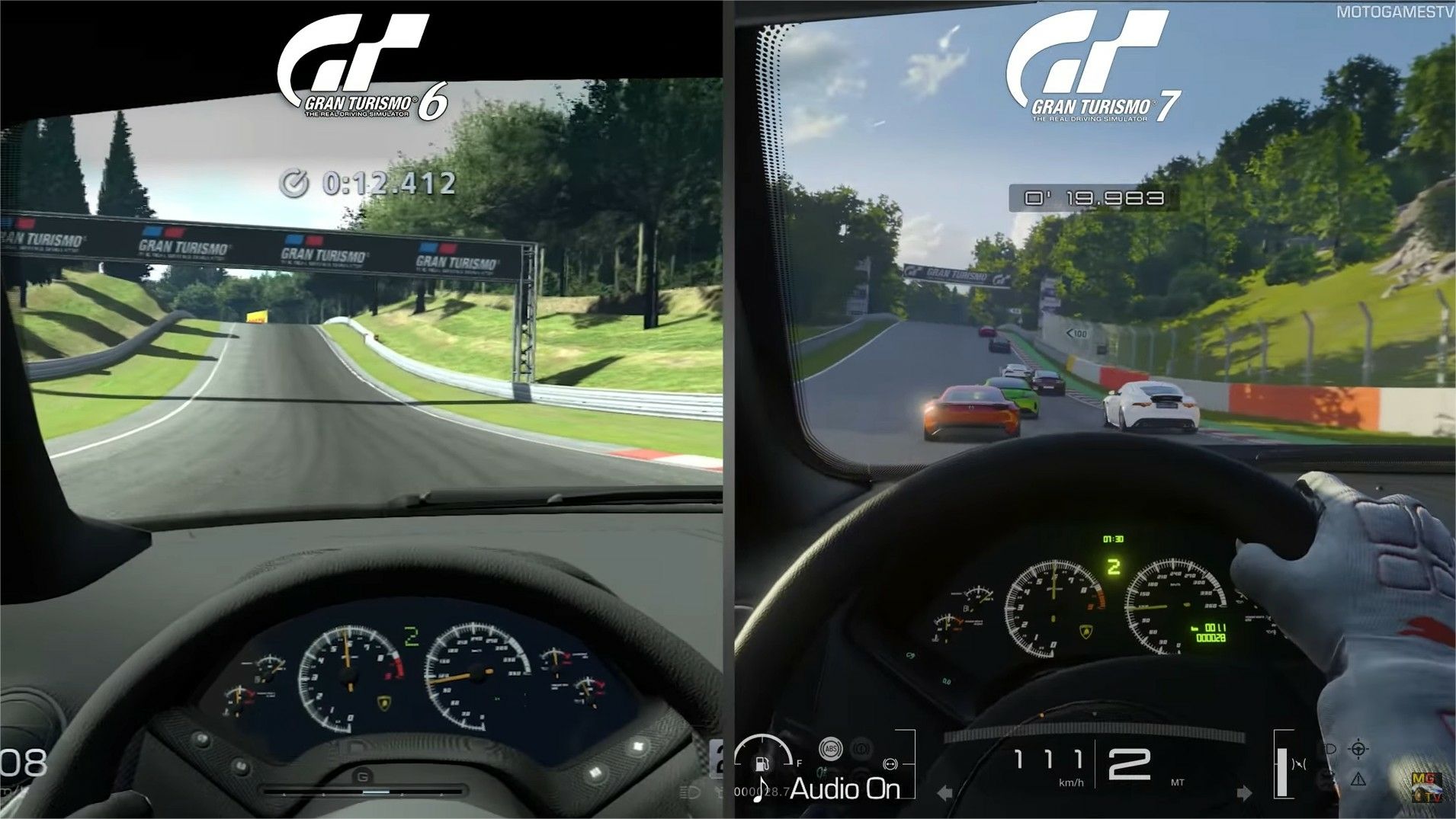 Gran Turismo 6 VS Gran Turismo 7 : la vidéo comparative