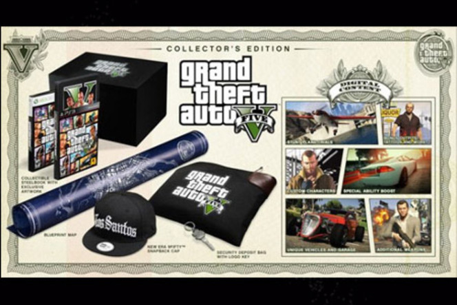 GTA 5 Grand Theft Auto V – Édition Collector Sur PC – Complet – Très Bon État