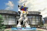 gundam-statue-anniversaire-playstation-home-japon