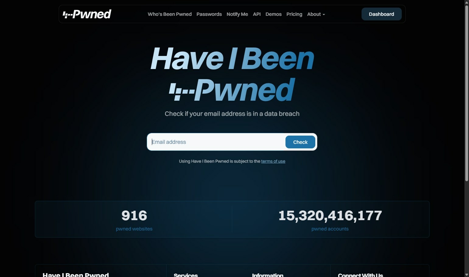 Have i been pwned
