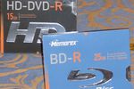 HD-DVD Blu-Ray Memorex