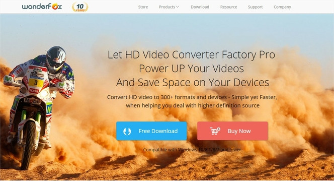 HD video Converter Factory Pro