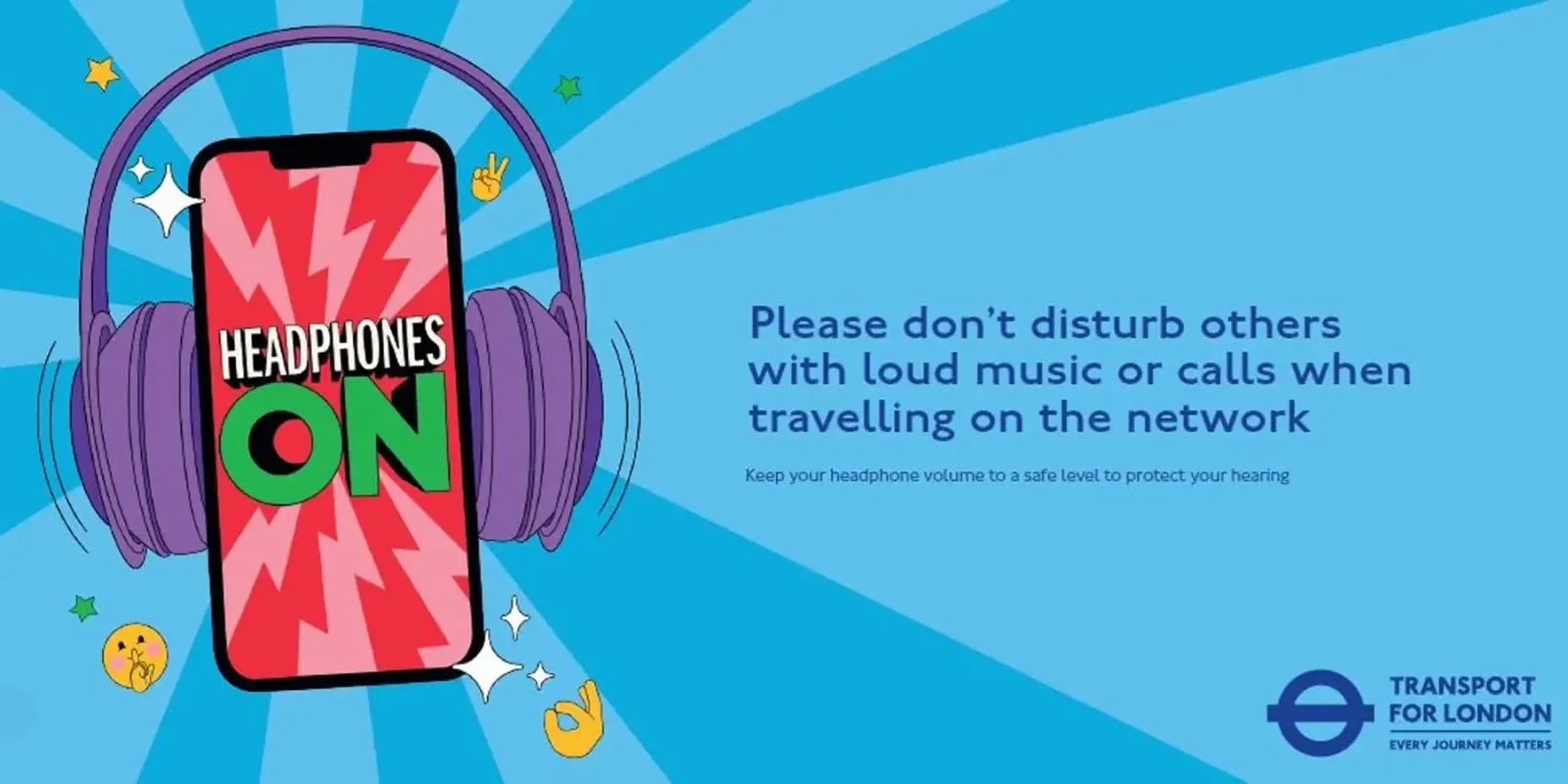 Headphones On TfL