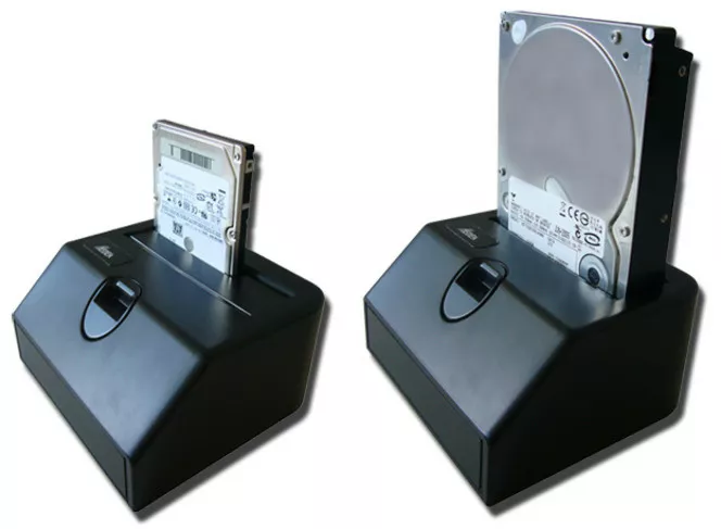 Lecteur de disque dur externe à brancher sur USB / e-SATA