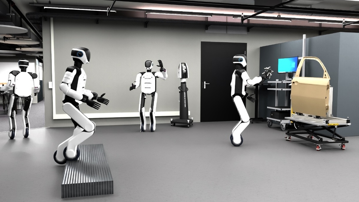Hexagon AEON robot humanoide nvidia