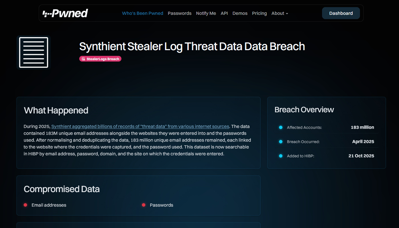 hibp-183-millions-comptes-infostealer
