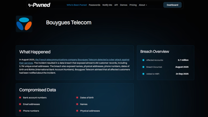 hibp-fuite-donnees-bouygues-telecom