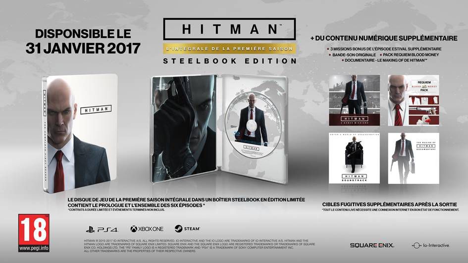 Hitman Steelbook Edition