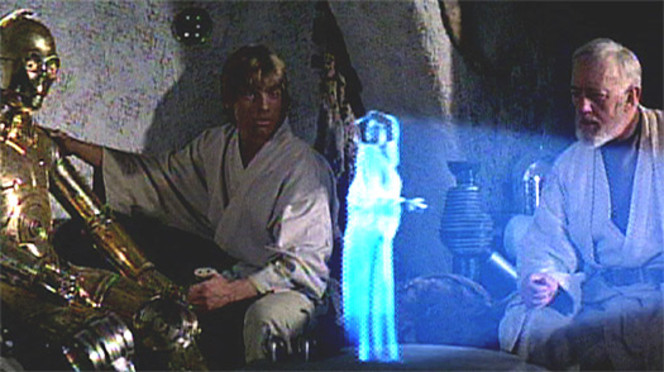 Hologramme Star Wars
