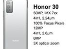 Honor 30 fuite