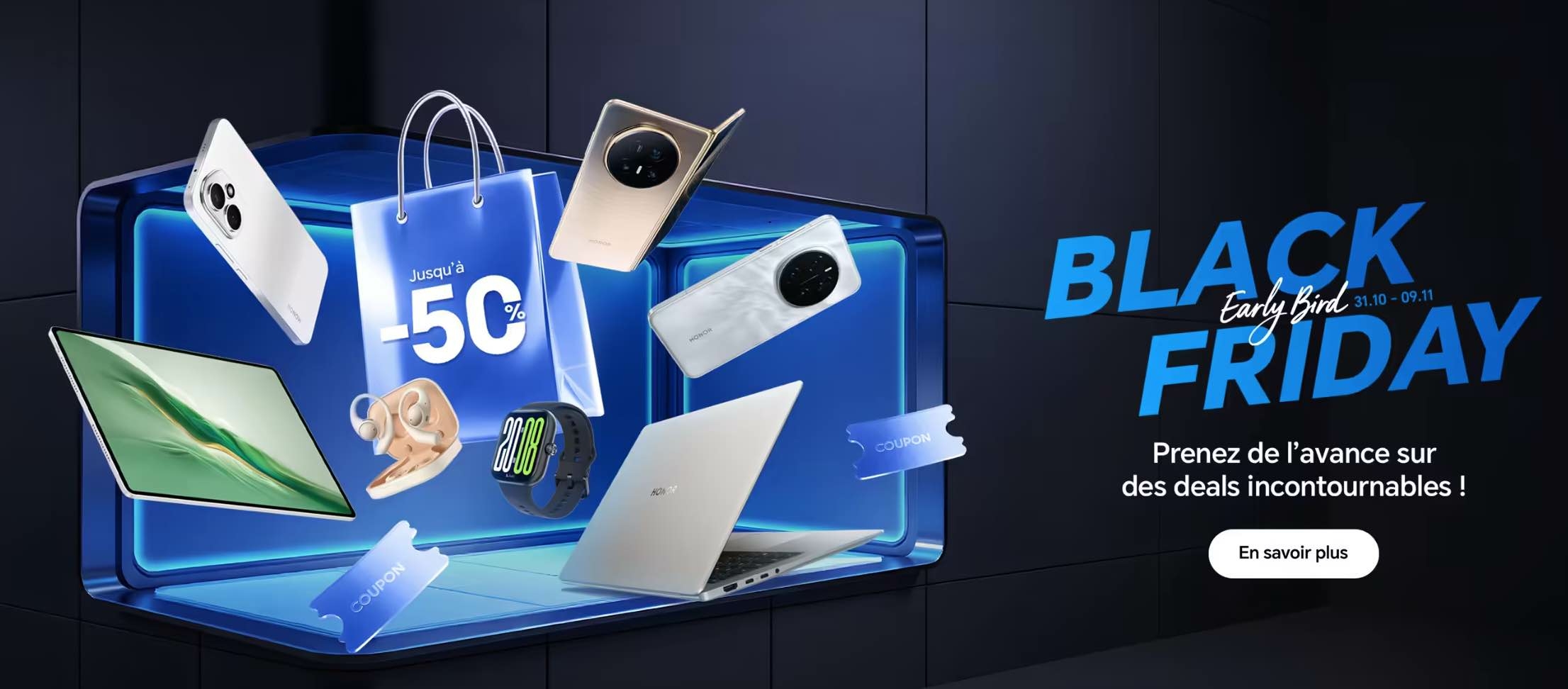HONOR Early Bird Black Friday 