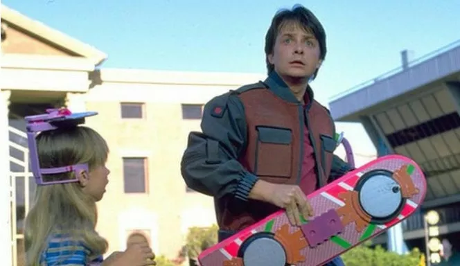 Hoverboard marty mcfly