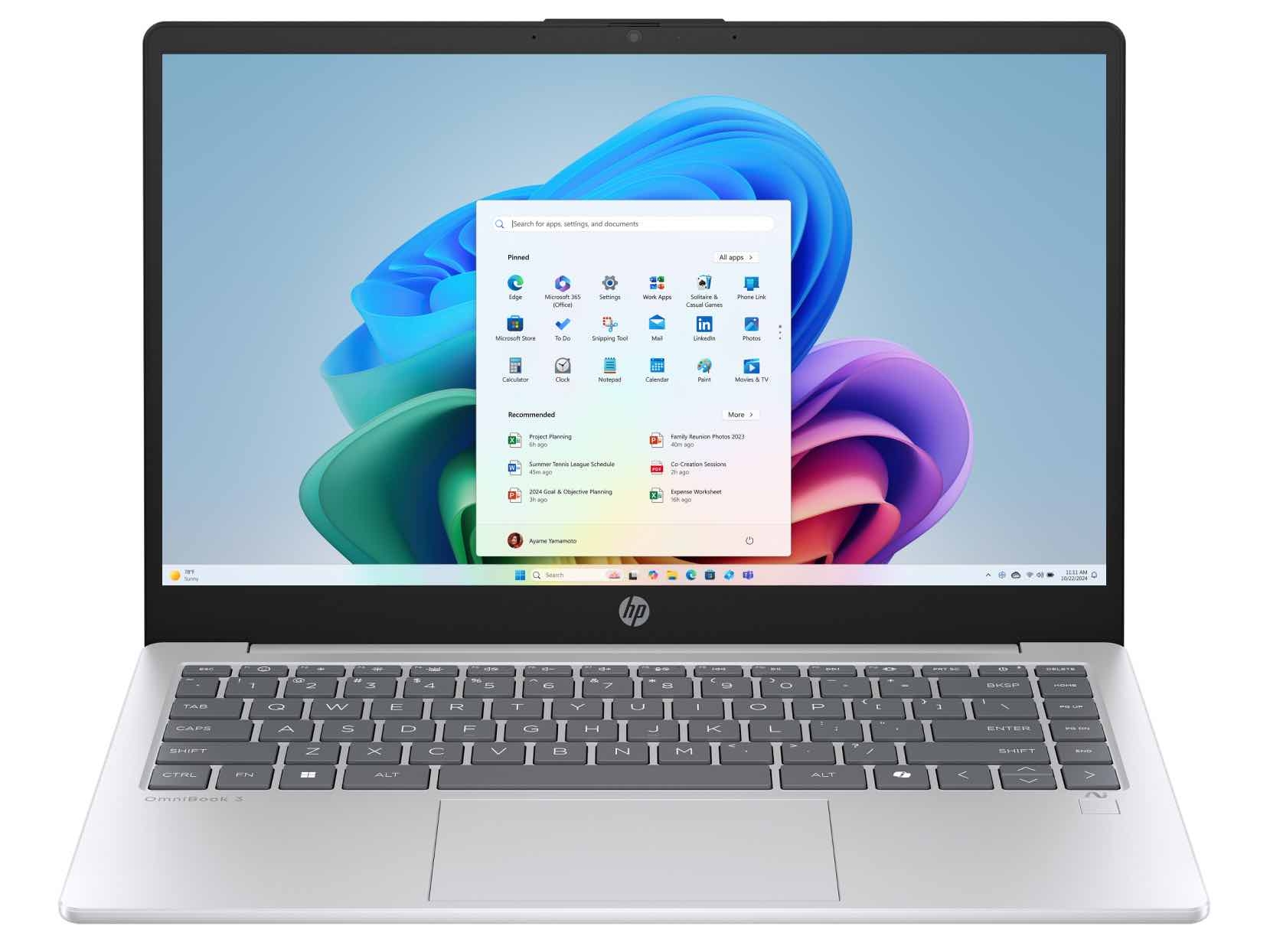 HP OmniBook 3 Next Gen AI 14-hz0021nf