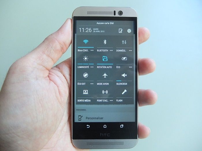 HTC One M9 parametres