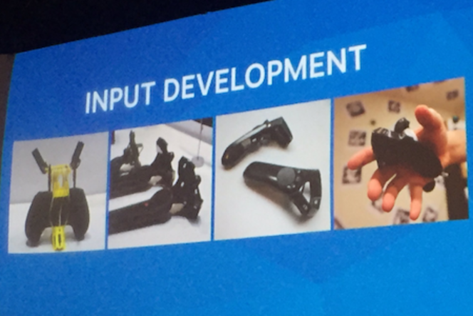 HTC Vive prototype controllers