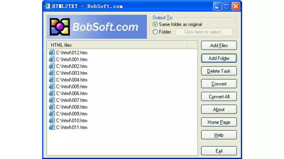 HTML2TXT : convertir vos fichiers HTML en TXT