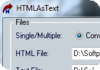 HTMLAsText : convertir une page HTML en un fichier texte