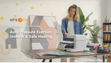 HTVRONT : test de la presse thermique automatique facile !
