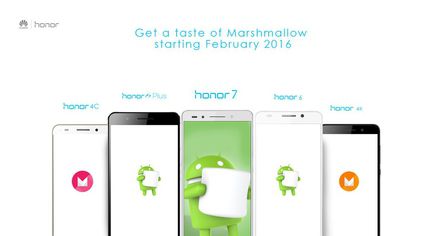 Huawei Honor Android Marshmallow