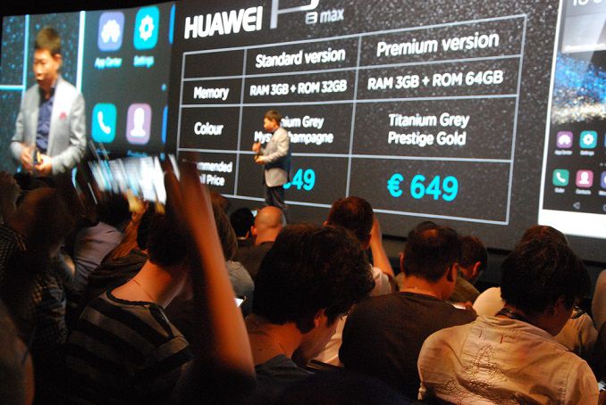 Huawei P8 Max prix