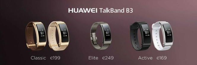 Huawei TalkBand B3 prix