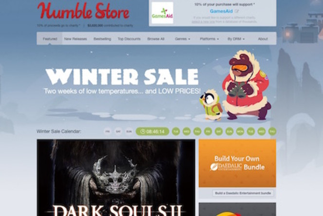 Humble Store - soldes hiver 2016