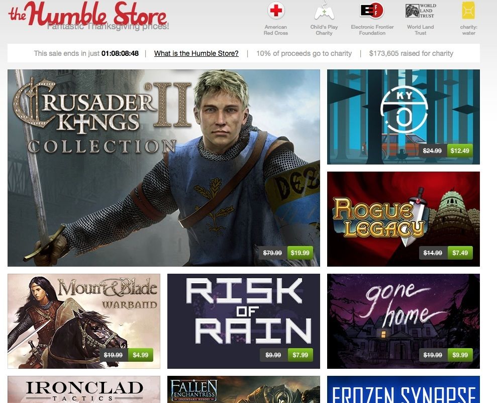Humble Store - soldes