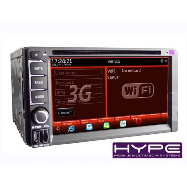 Hype Mobile Multimedia Systems HSB2618GPS