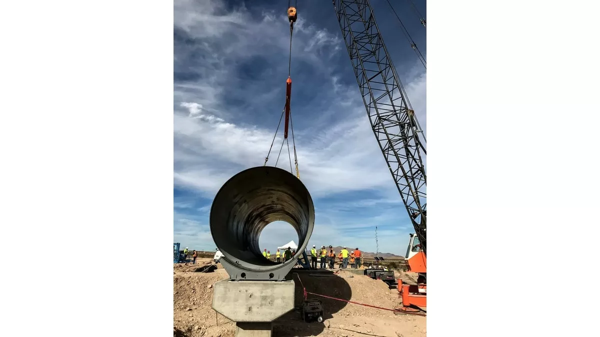 Hyperloop One prépare son tube d'essai DevLoop dans le Nevada