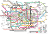 Plan de métro des tendances du Web en 2007