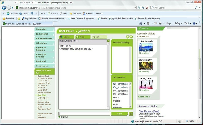 ICQ screen2
