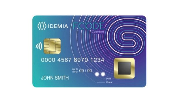 Idemia carte bancaire empreintes