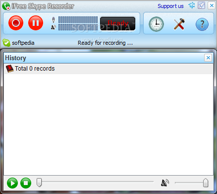 iFree Skype Recorder screen2