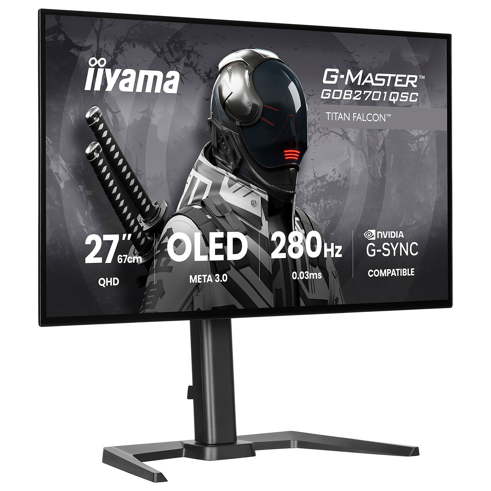 iiyama G-MASTER Titan Falcon GOB2701QSC-B1.